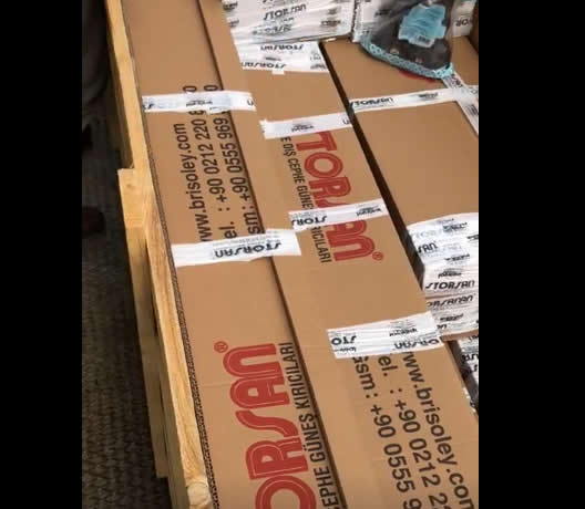 Budapeşte sevkiyatımız